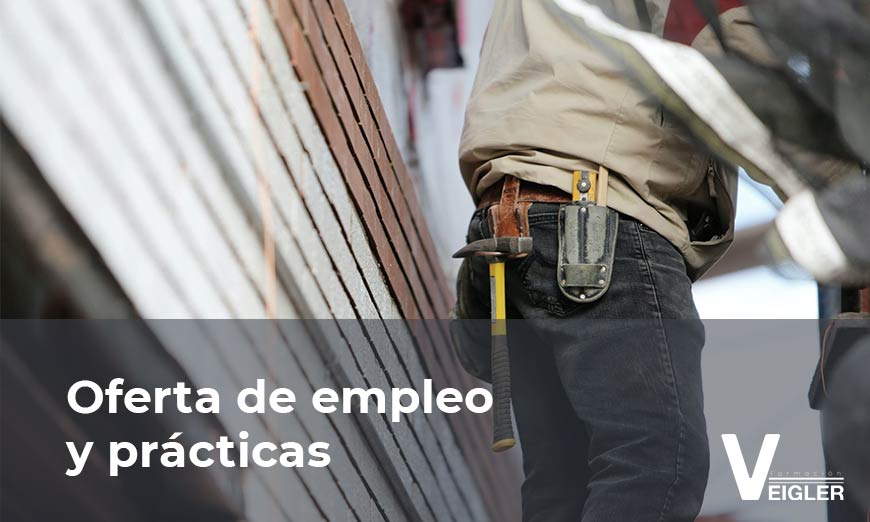Nueva oferta de empleo y prácticas: oficiales de construcción